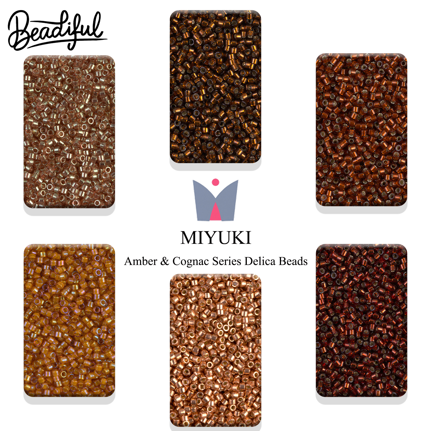 Vintage Fashion In Japan - BEADIFUL 10g/2000pcs MIYUKI DELICA BEADS 11/0