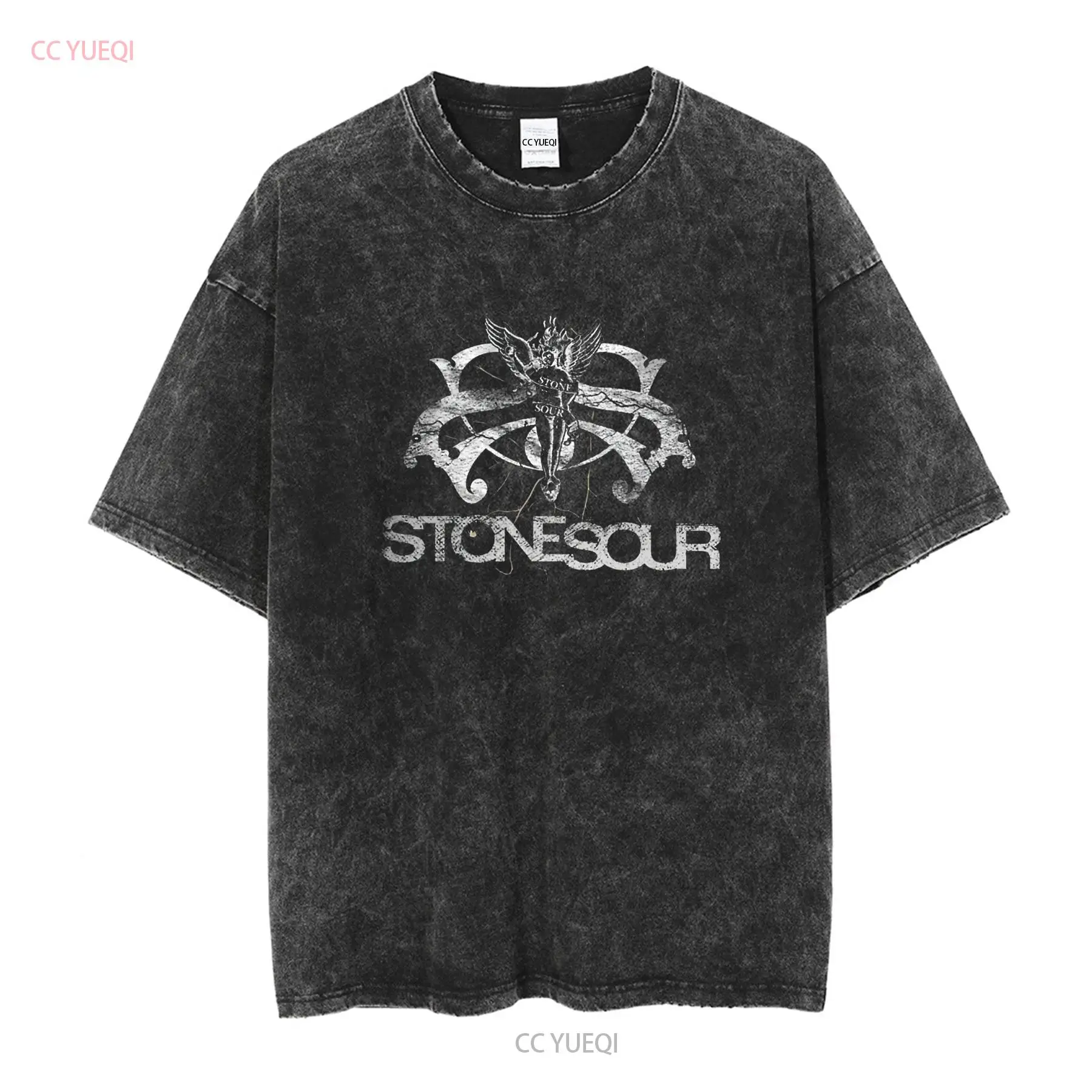 T shirt American Rock Logo The - Vintage Fashion Logos avis et prix