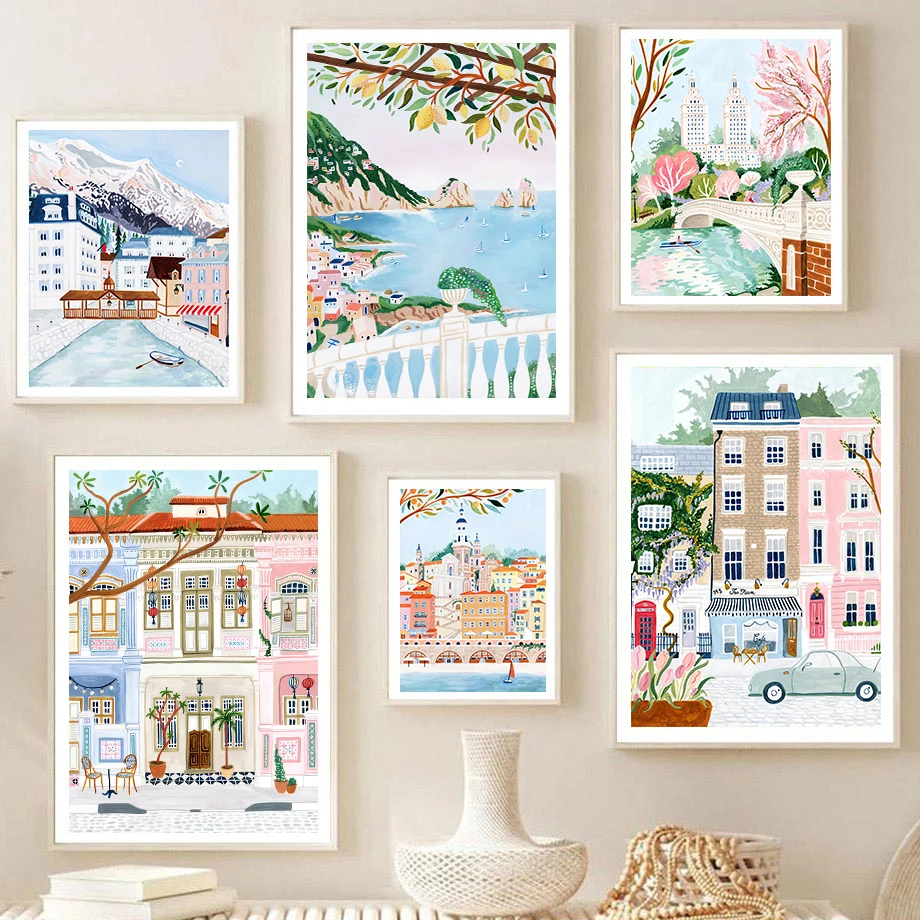 Minimalist Canvas Nordic Poste - Vintage Fashion Prints For Wall avis et prix