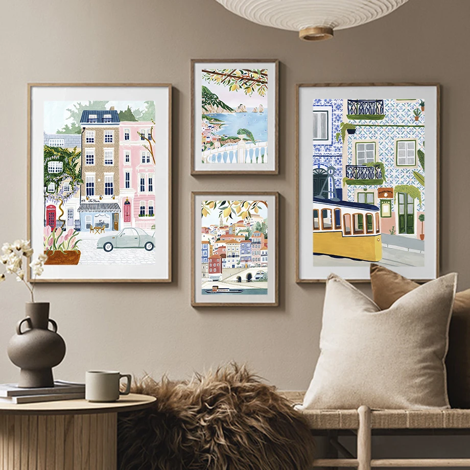 Minimalist Canvas Nordic Poste - Vintage Fashion Prints For Wall avis et prix