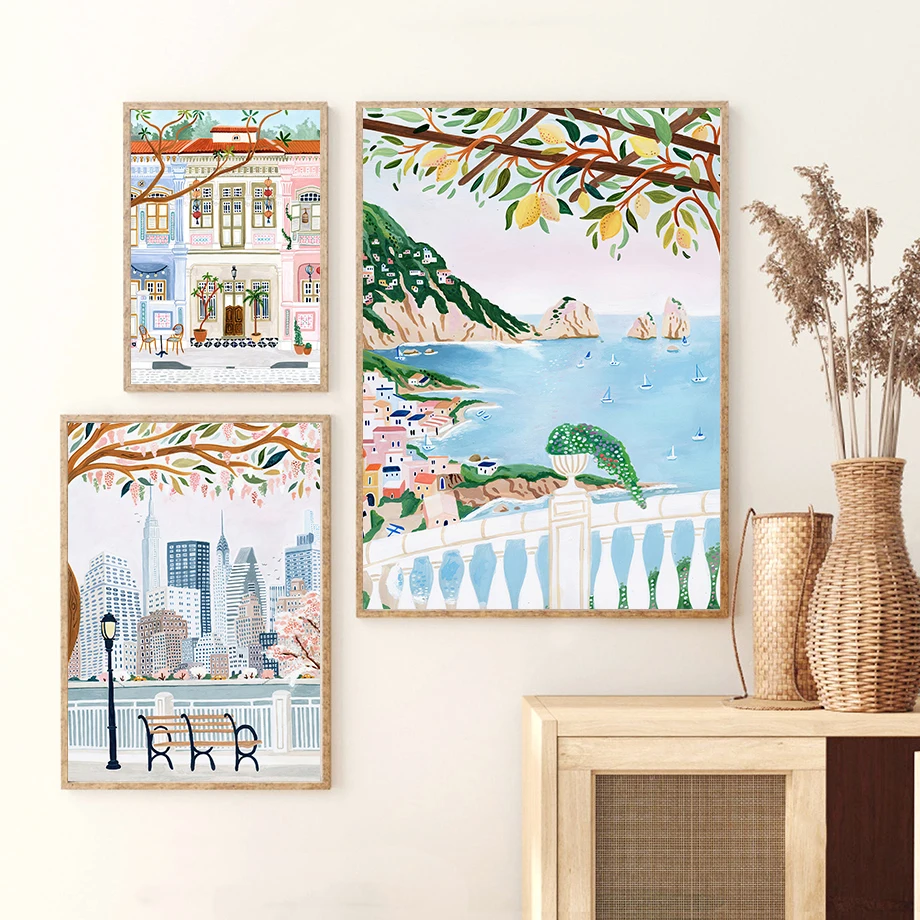 Minimalist Canvas Nordic Poste - Vintage Fashion Prints For Wall avis et prix