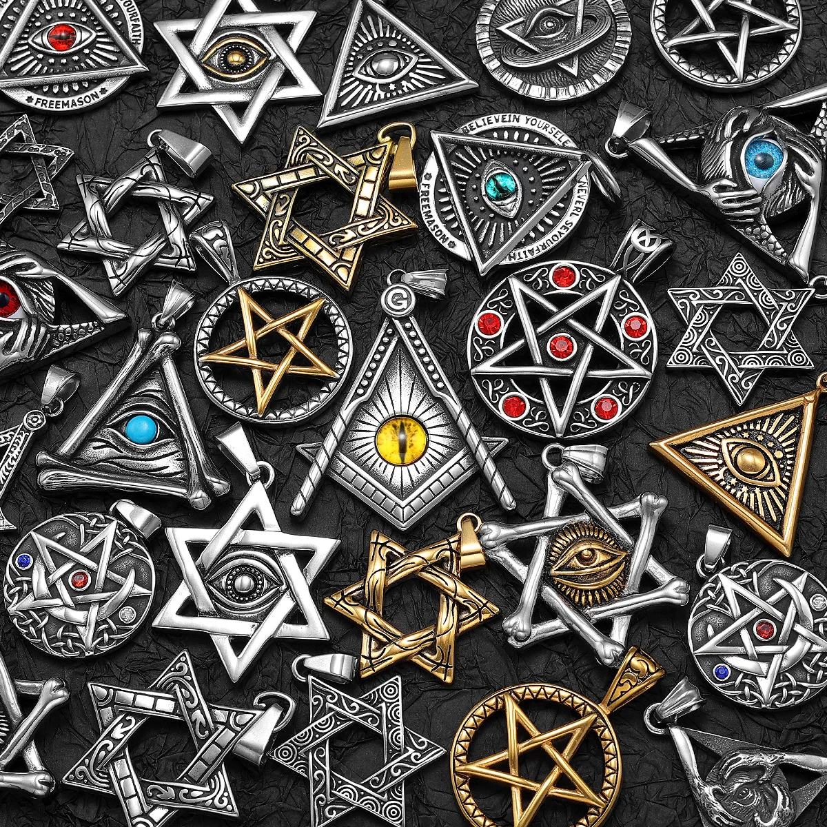 Salomon Star of David Masonic  - Vintage Fashion Newtown avis et prix