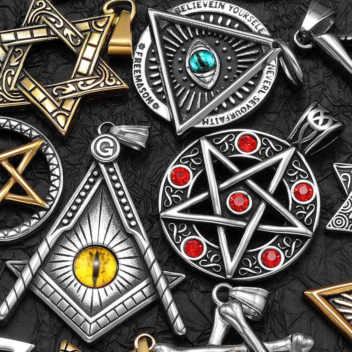 Salomon Star of David Masonic  - Vintage Fashion Newtown avis et prix