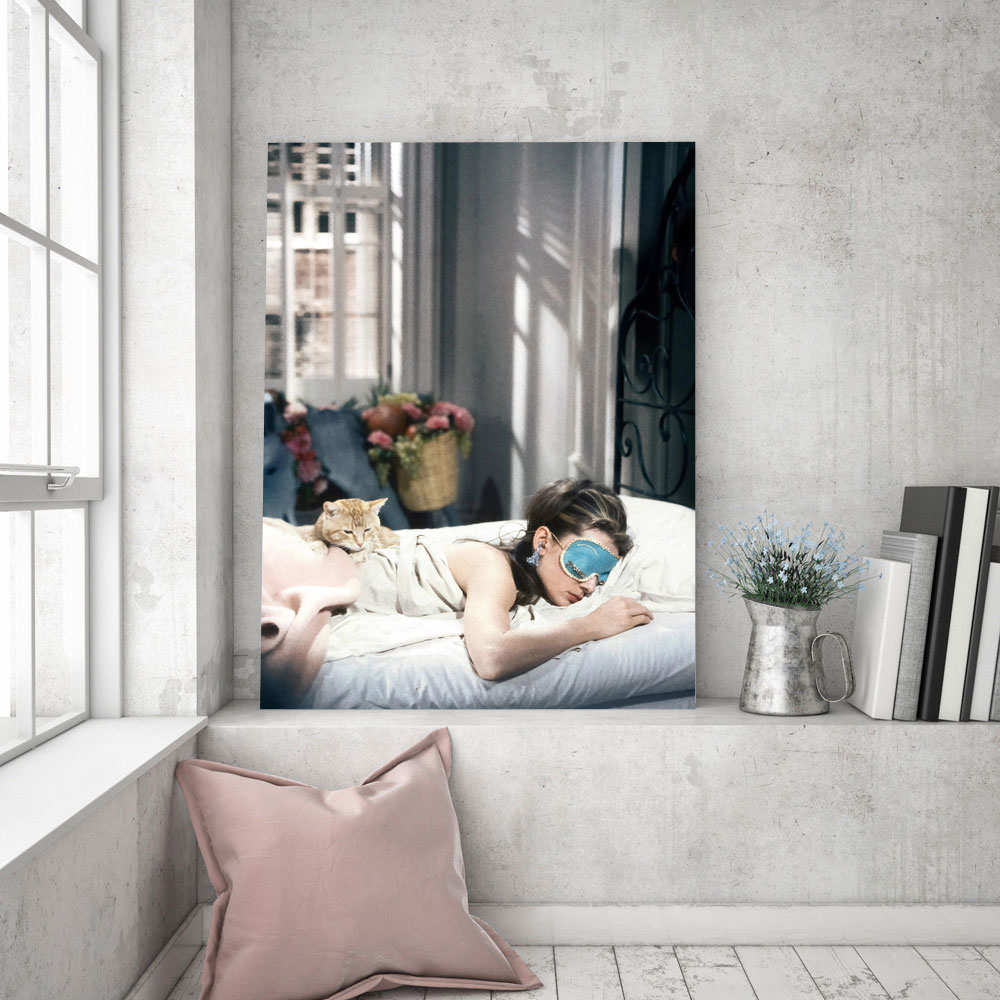 Audrey Hepburn Breakfast Poste - Vintage Fashion Prints For Wall avis et prix