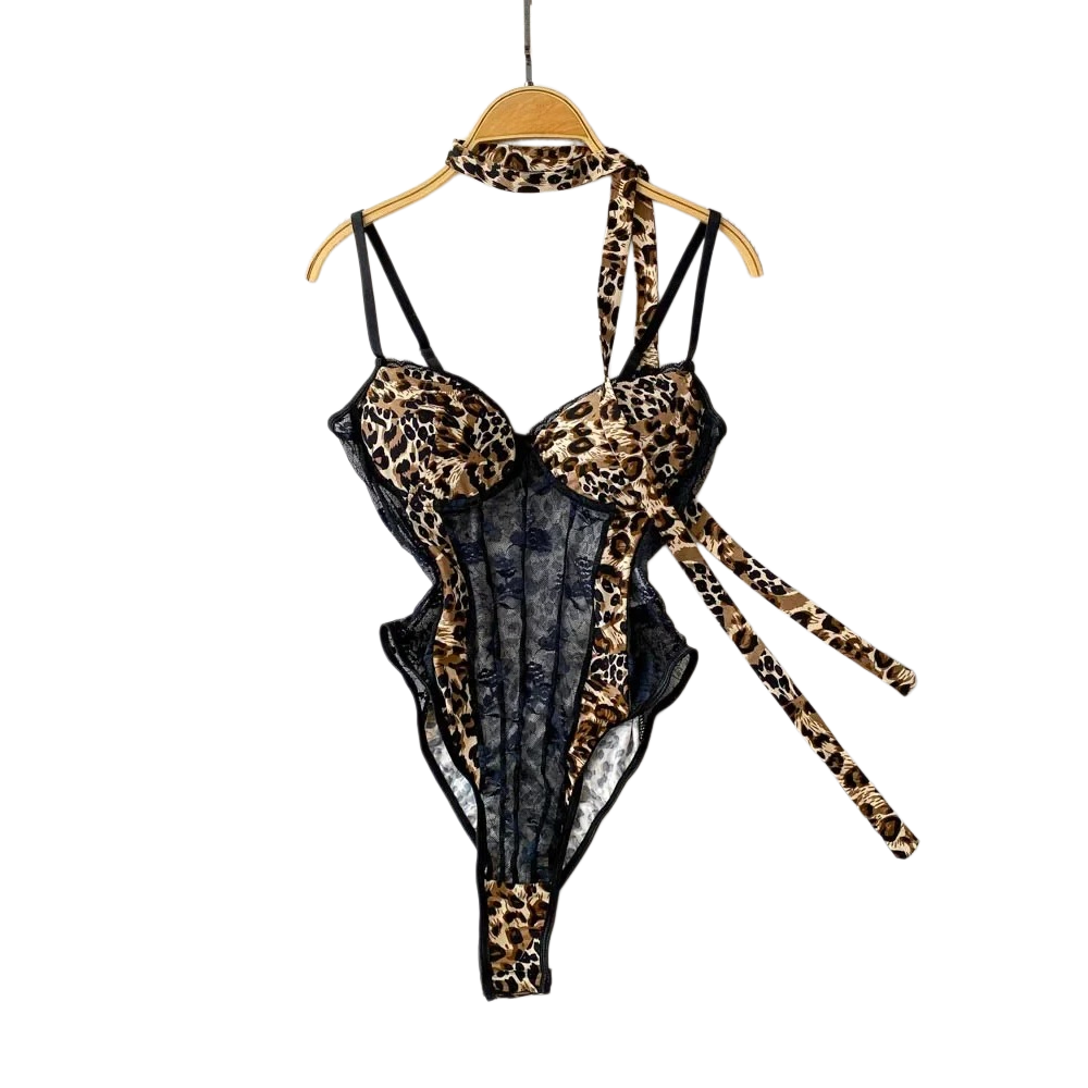 Women Hotsweet V-neck Leopard  - Vintage Fashion Necklace avis et prix