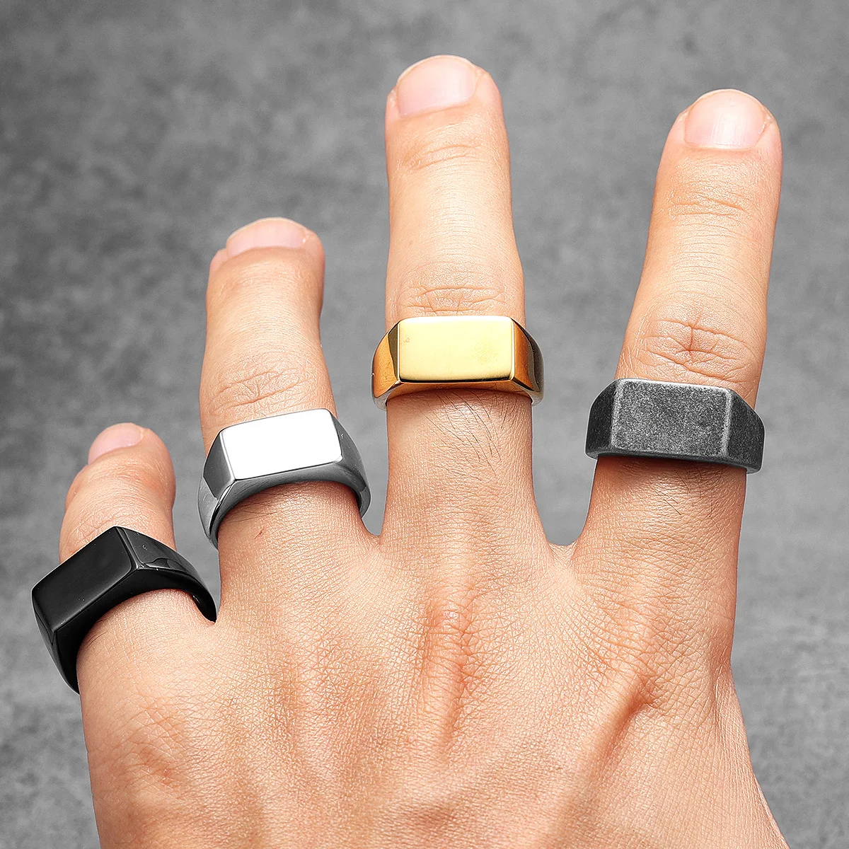 Minimalist Rectangle Engrave M - Vintage Fashion Newtown avis et prix