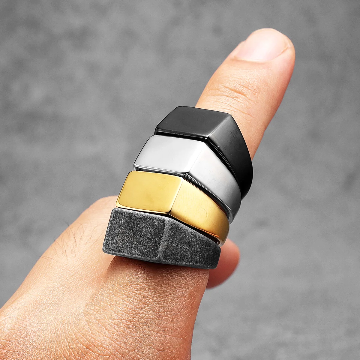 Minimalist Rectangle Engrave M - Vintage Fashion Newtown avis et prix