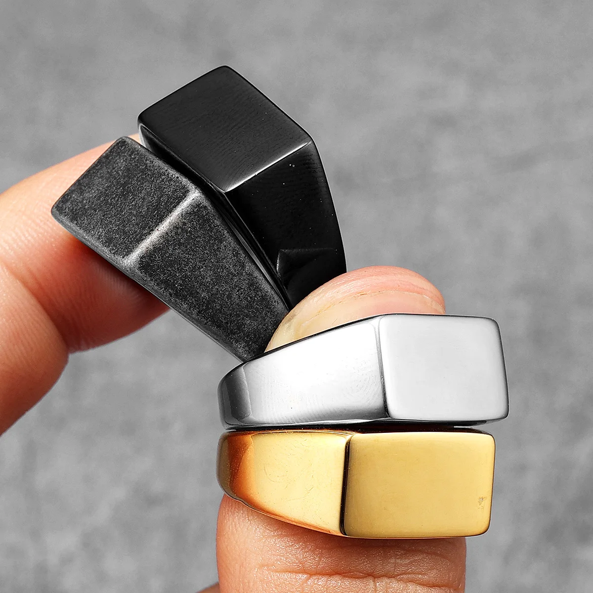 Minimalist Rectangle Engrave M - Vintage Fashion Newtown avis et prix