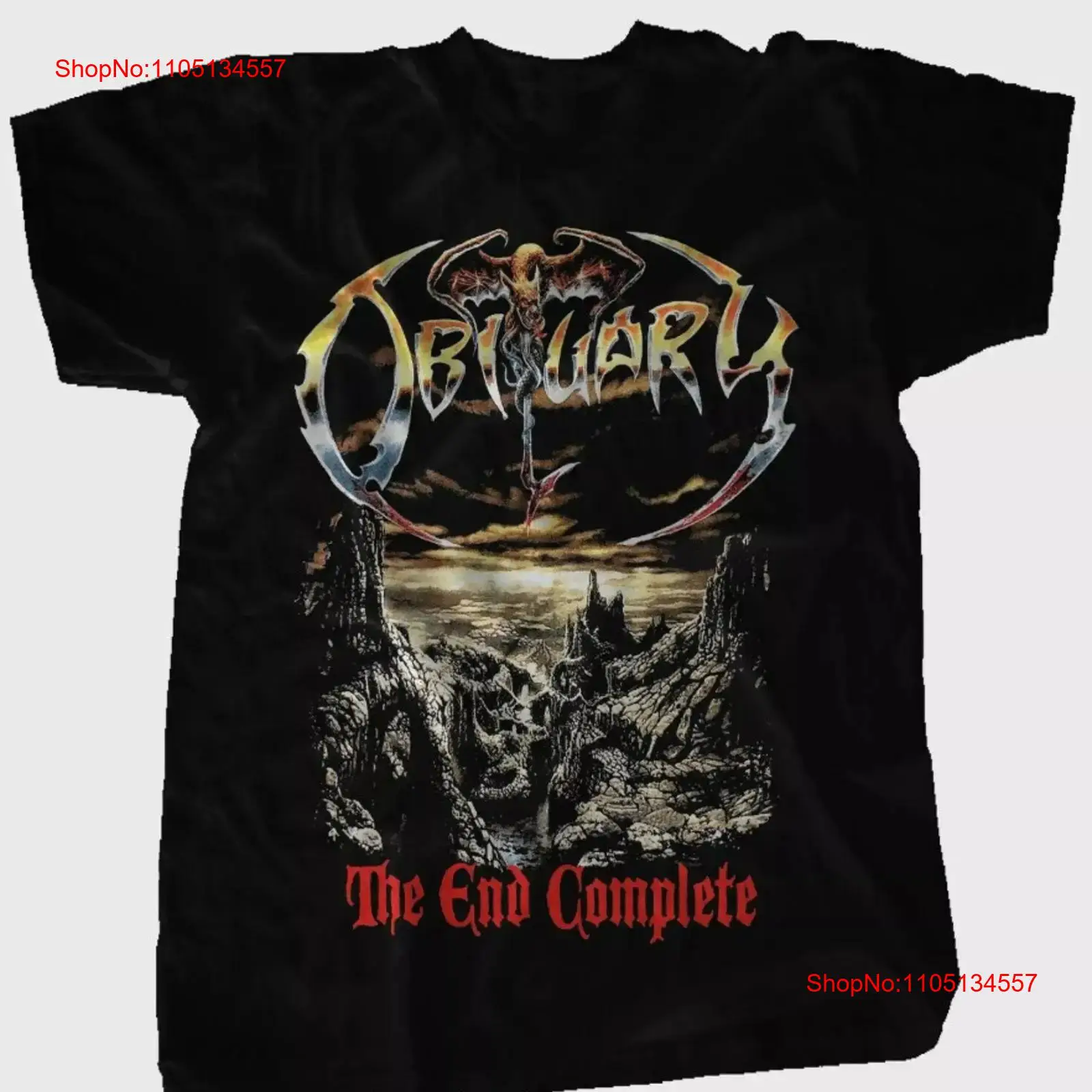 Obituary The End Complete  T s - Vintage Fashion Obituaries avis et prix