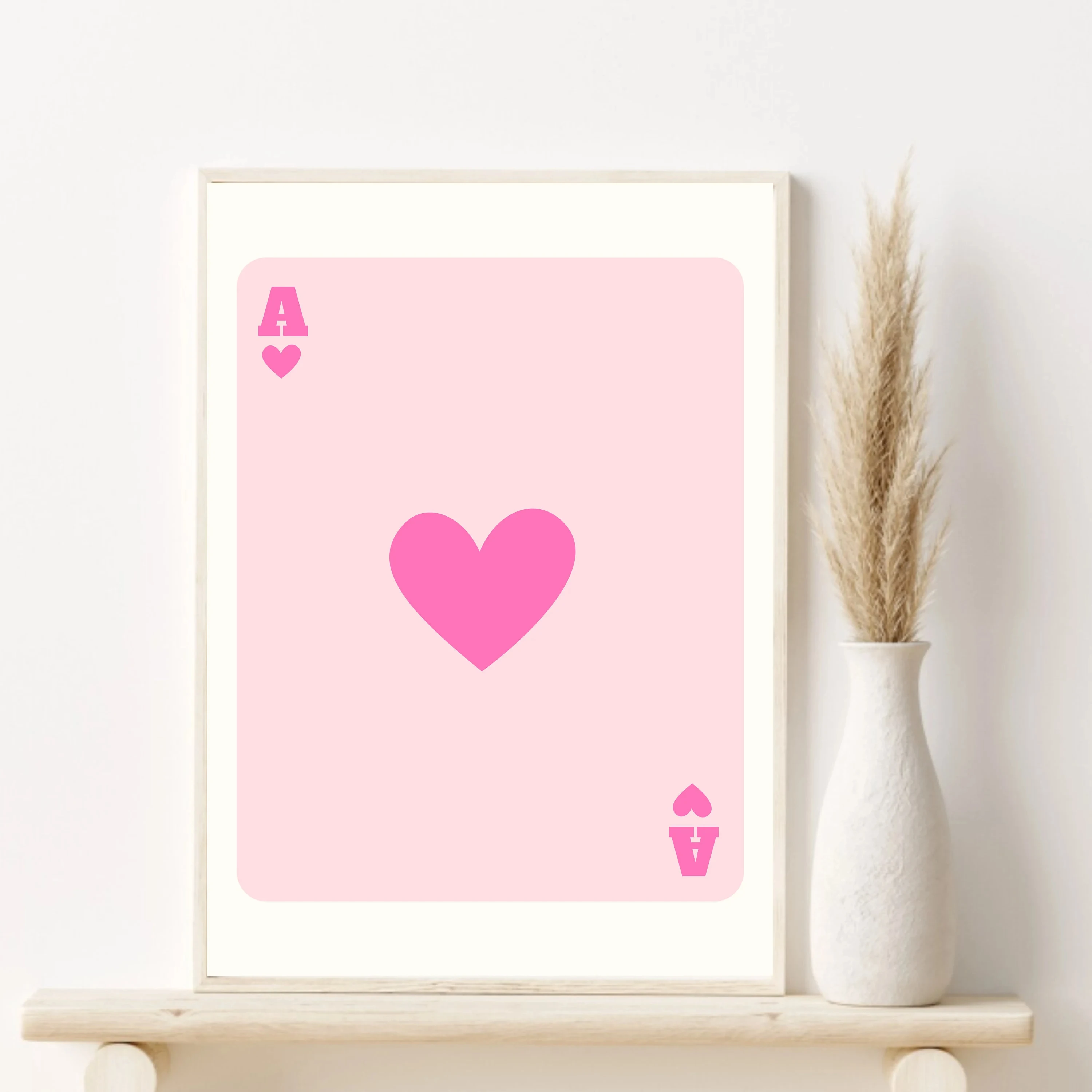 1pc Canvas painting  Pink Mati - Vintage Fashion Prints For Wall avis et prix