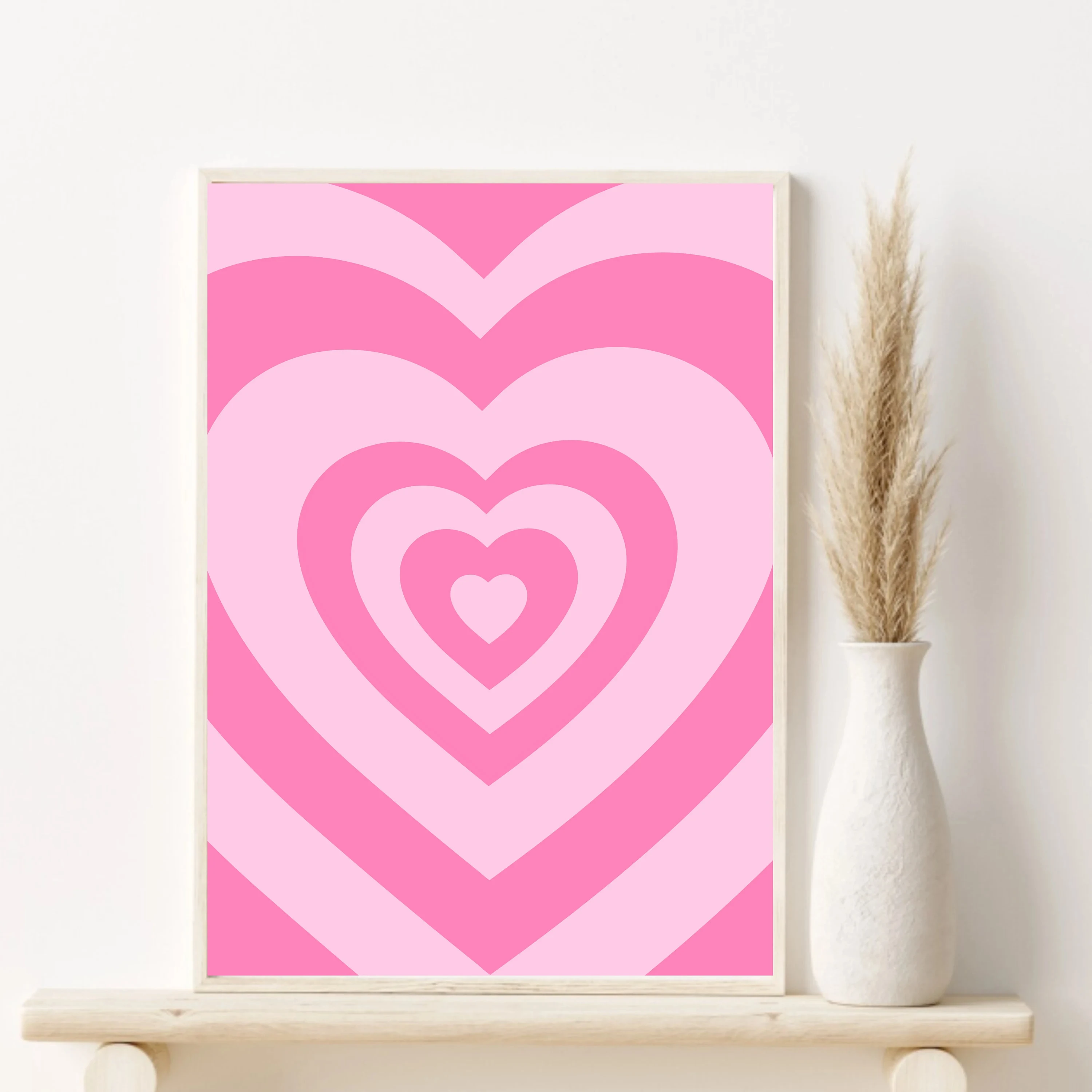 1pc Canvas painting  Pink Mati - Vintage Fashion Prints For Wall avis et prix