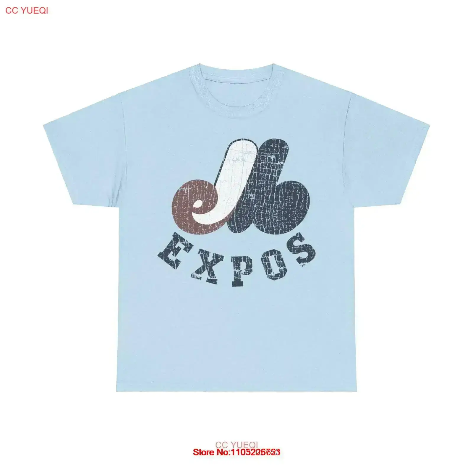 Montreal Expos Distressed Logo - Vintage Fashion Logos avis et prix