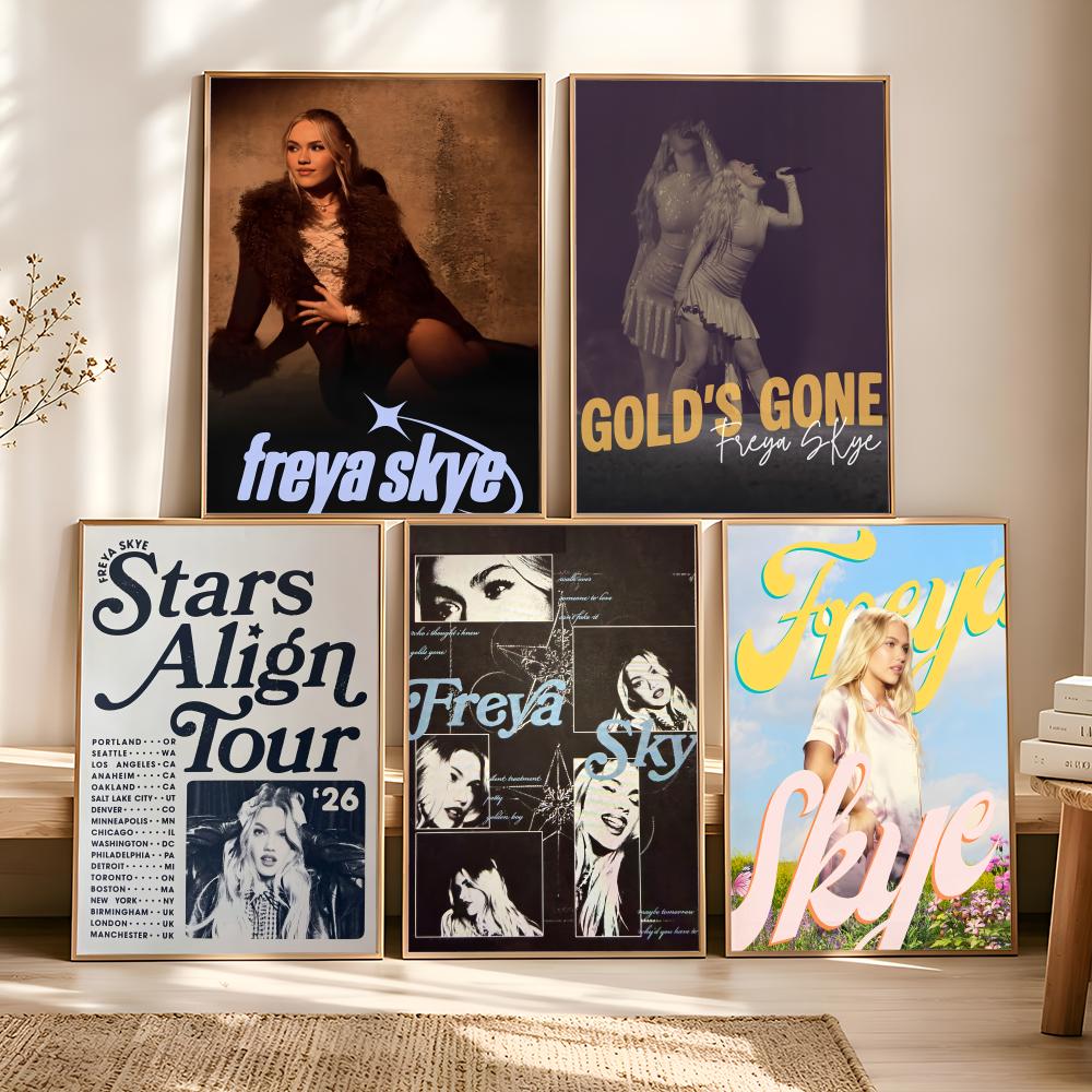 Singer F-Freya S-Skye Painting - Vintage Fashion Prints For Wall avis et prix
