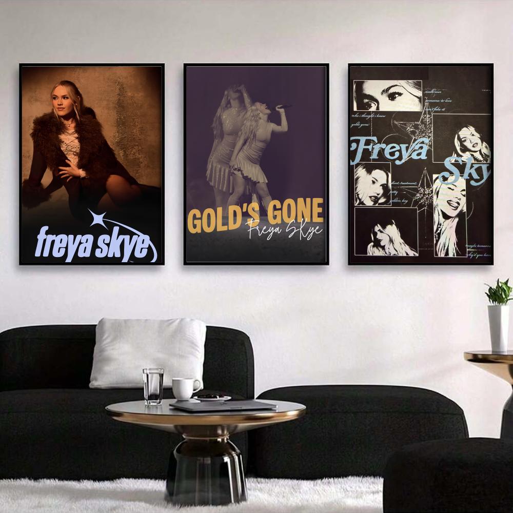 Singer F-Freya S-Skye Painting - Vintage Fashion Prints For Wall avis et prix