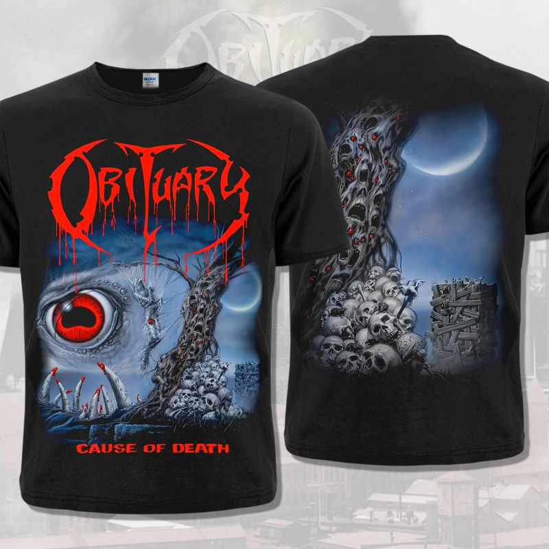 American Black T-shirt Obituar - Vintage Fashion Obituaries avis et prix