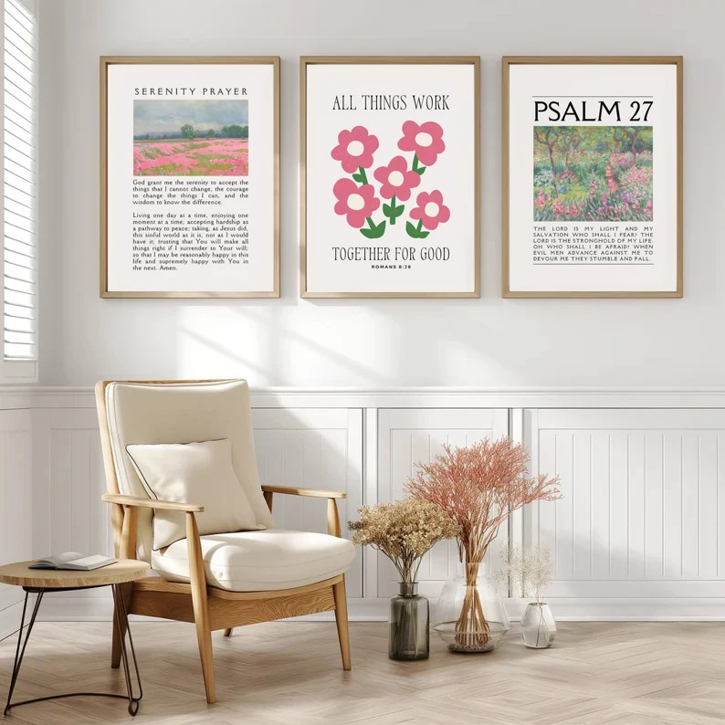 Minimalist Canvas Posters Pink - Vintage Fashion Prints For Wall avis et prix
