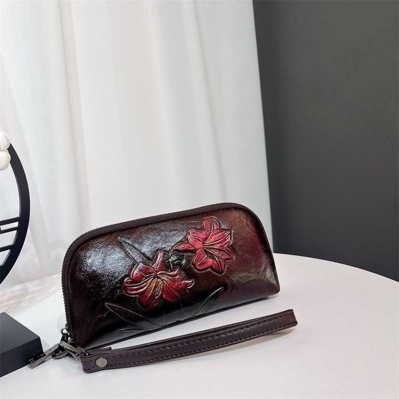 Fashionable Floral Embossed La - Vintage Fashion Newtown avis et prix