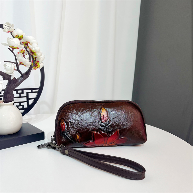 Fashionable Floral Embossed La - Vintage Fashion Newtown avis et prix