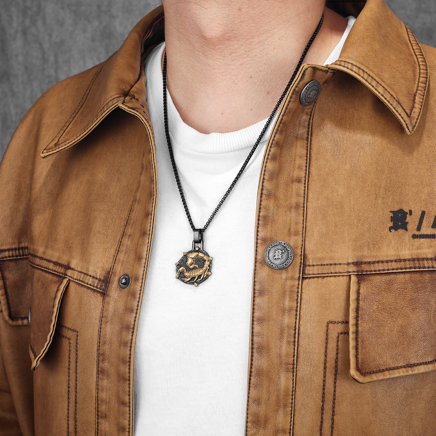 12 Constellation Men Necklaces - Vintage Fashion Newtown avis et prix