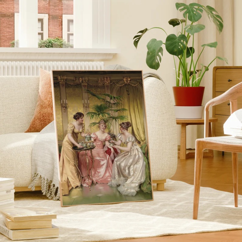 The Renaissance Women Portrait - Vintage Fashion Prints For Wall avis et prix