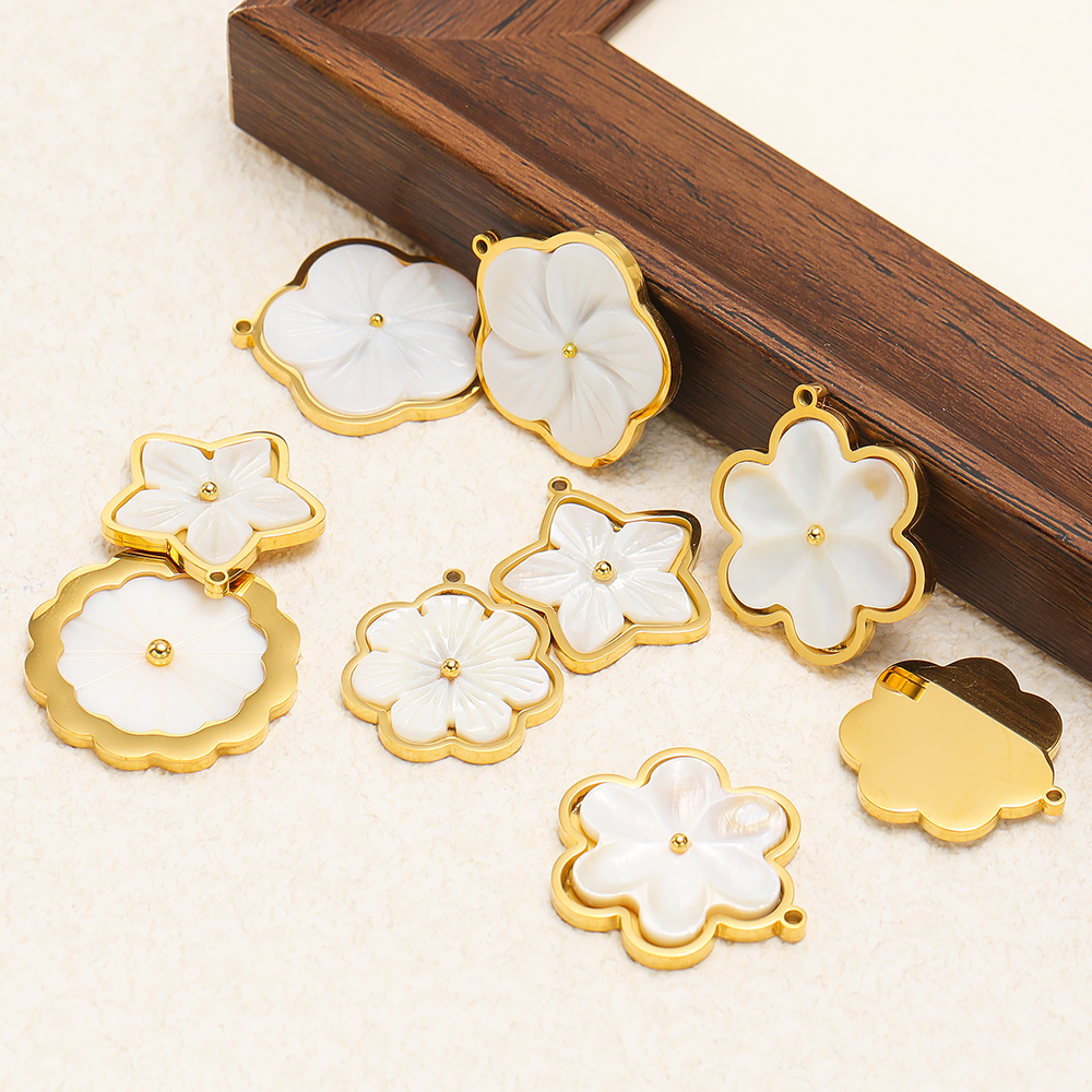 3pcs Stainless Steel Flowers F - Vintage Fashion Necklace avis et prix