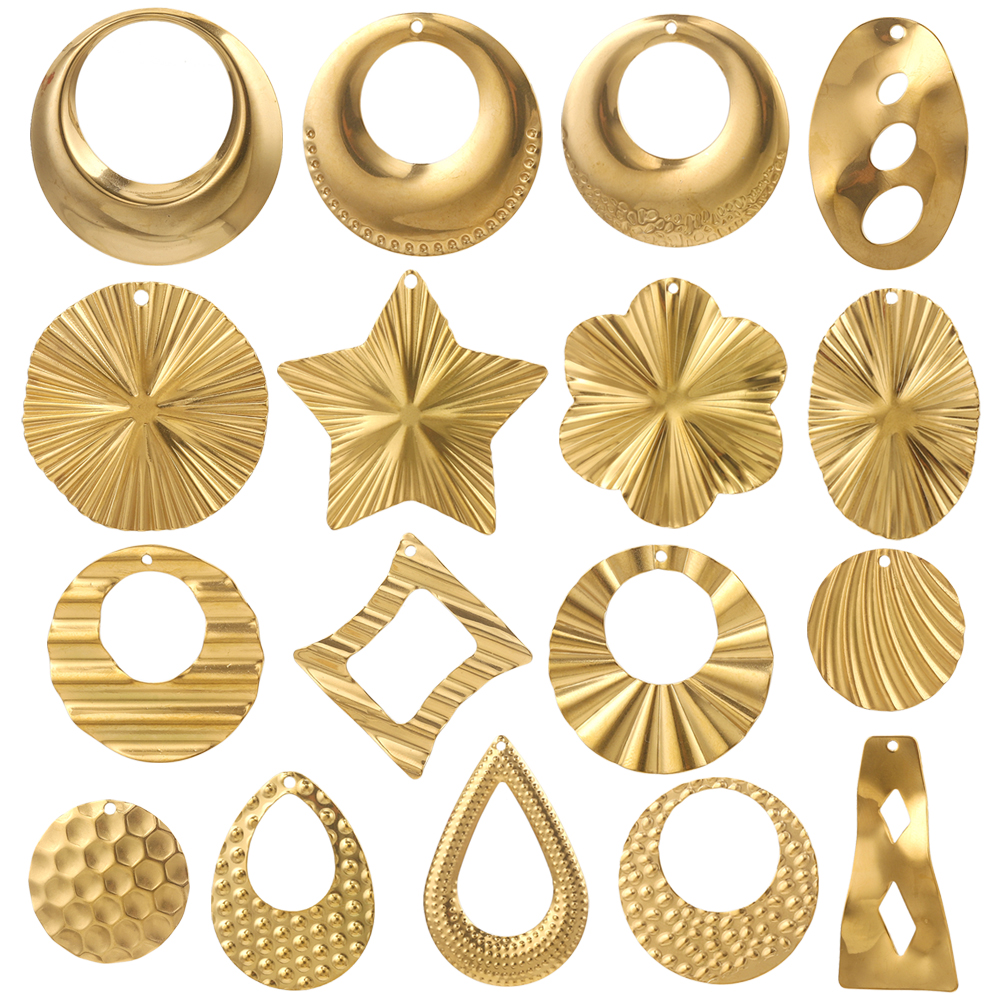 10pcs Stainless Steel Geometri - Vintage Fashion Necklace avis et prix