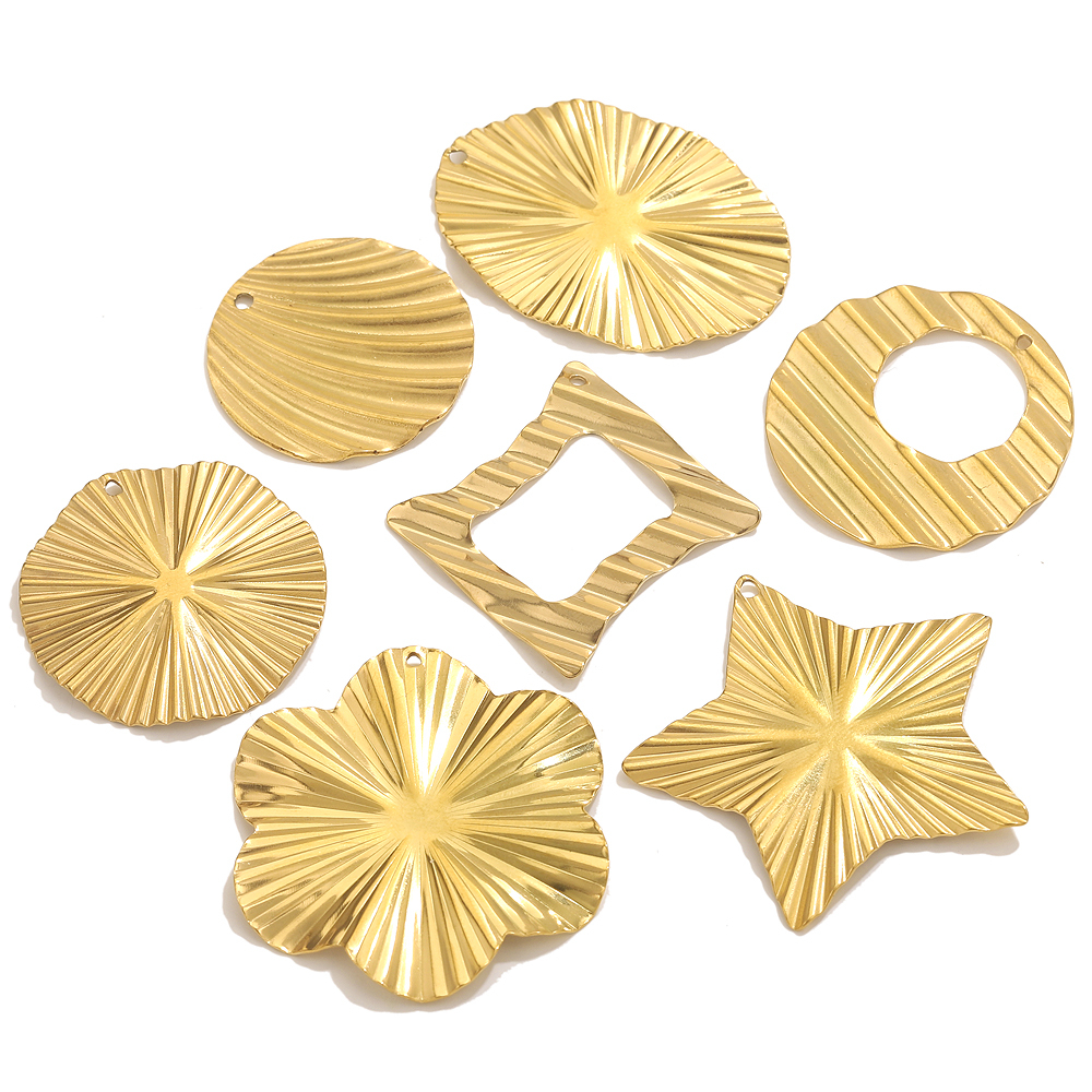 10pcs Stainless Steel Geometri - Vintage Fashion Necklace avis et prix