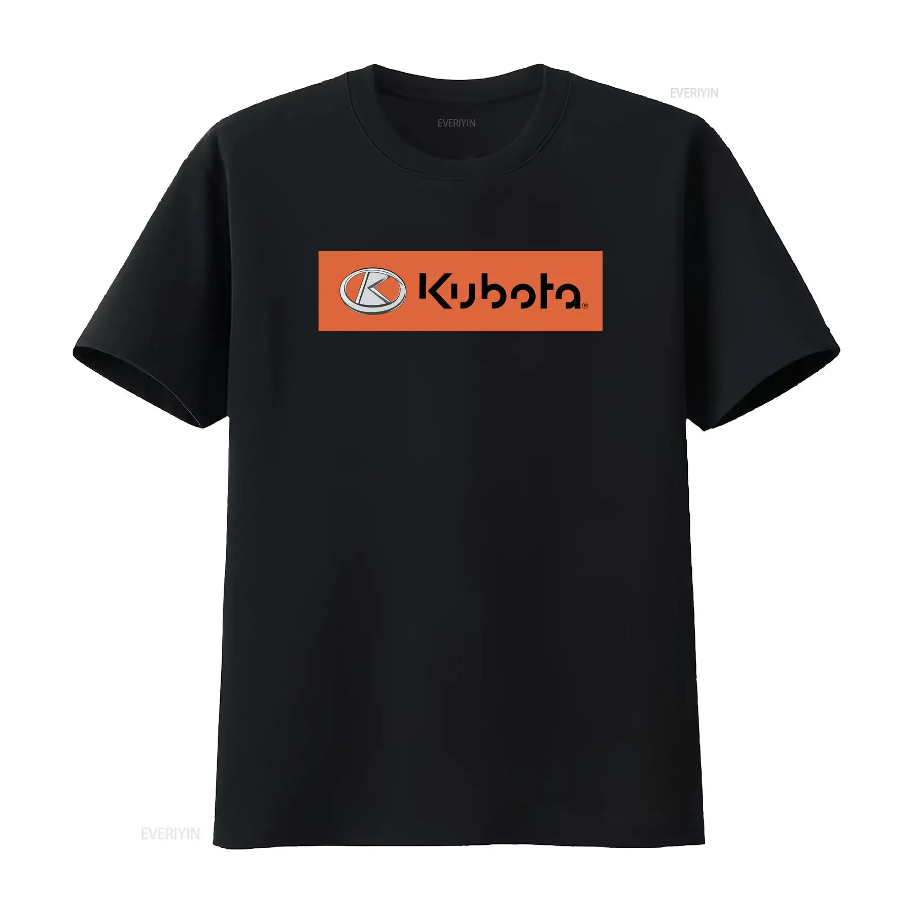 Kubota Logo Print Stylish Blac - Vintage Fashion Logos avis et prix