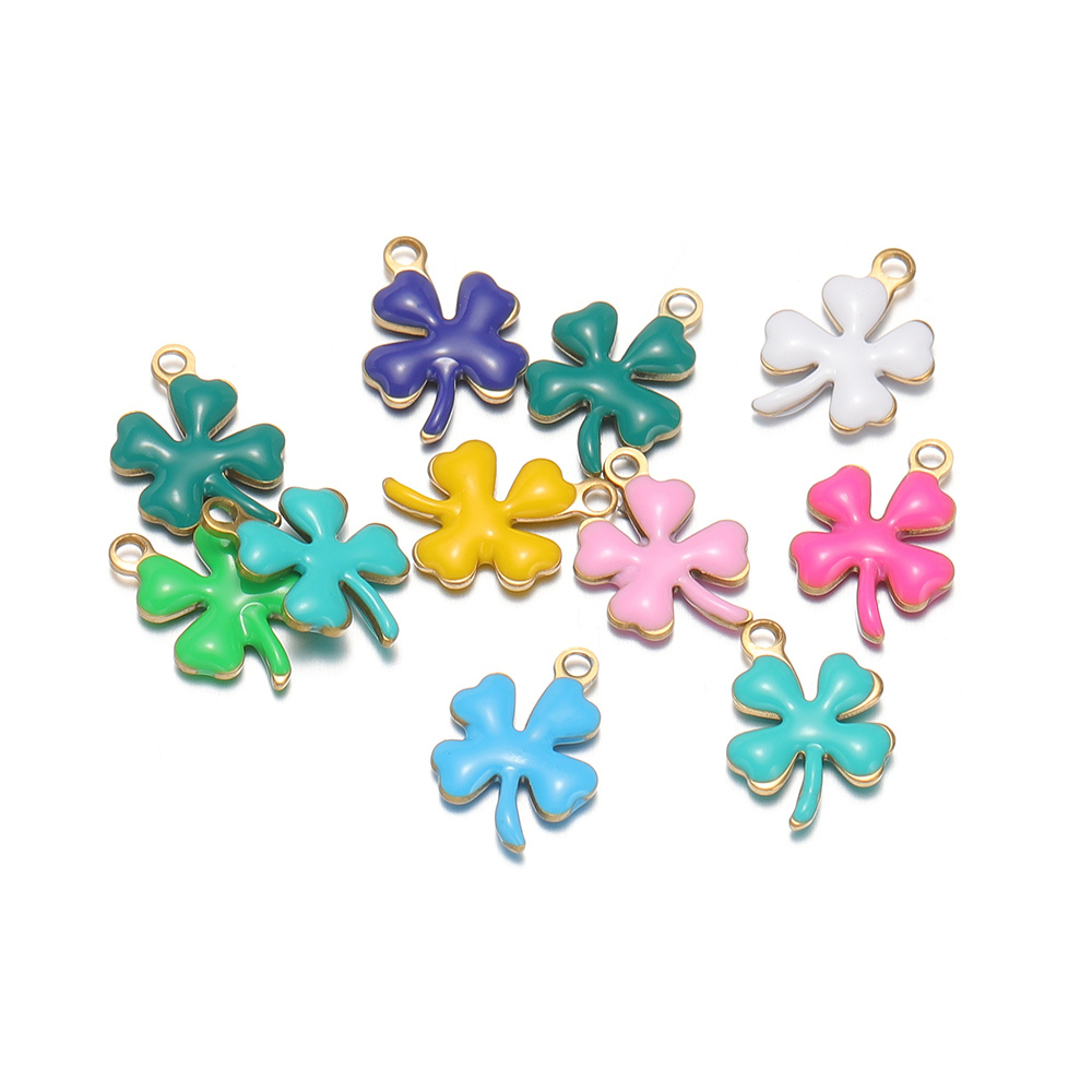 20pcs Stainless Steel Enamel C - Vintage Fashion Necklace avis et prix